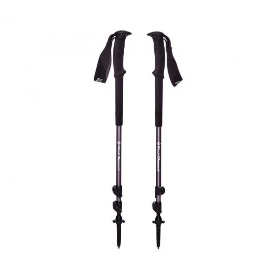 Black Diamond Trail Trek Poles Trekkingstöcke Granite 4 Black Diamond Trail Trek Poles Trekkingstöcke Granite – Bild 2