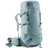 Deuter Aircontact Core 45+10 SL Damen Trekkingrucksack Shale-ivy -DEU Geschaft deuter aircontact core 4510 sl damen trekkingrucksack shale ivy