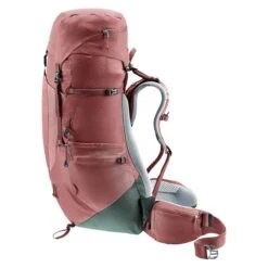 Deuter Aircontact Lite 45 + 10 SL Damen Trekkingrucksack Caspia-ivy -DEU Geschaft deuter aircontact lite 45 10 sl damen trekkingrucksack caspia ivy 1