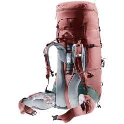 Deuter Aircontact Lite 45 + 10 SL Damen Trekkingrucksack Caspia-ivy -DEU Geschaft deuter aircontact lite 45 10 sl damen trekkingrucksack caspia ivy 4