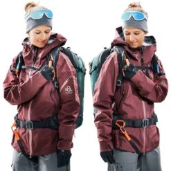 Deuter Alproof 30 SL Damen Lawinenrucksack Mit Airbag Deepsea-black -DEU Geschaft deuter alproof 30 sl damen lawinenrucksack mit airbag deepsea black 4