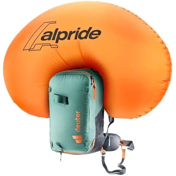 Deuter Alproof Lite 20 SL Damen Lawinenrucksack Mit Airbag Jade-black 4 Deuter Alproof Lite 20 SL Damen Lawinenrucksack Mit Airbag Jade-black – Bild 2