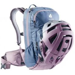 Deuter Attack 14 SL Damen Fahrradrucksack Marine-grape -DEU Geschaft deuter attack 14 sl damen fahrradrucksack marine grape 4