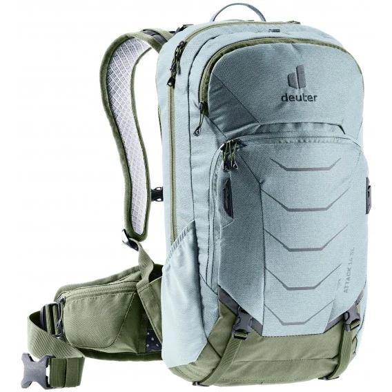 Deuter Attack 14 SL Damen Fahrradrucksack Sage-khaki 3 Deuter Attack 14 SL Damen Fahrradrucksack Sage-khaki