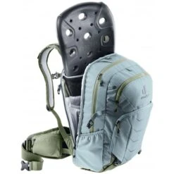 Deuter Attack 18 SL Damen Fahrradrucksack Sage-khaki -DEU Geschaft deuter attack 18 sl damen fahrradrucksack sage khaki 2