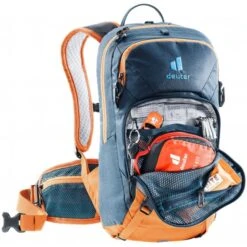 Deuter Attack 8 JR Fahrradrucksack Arctic-mandarine -DEU Geschaft deuter attack 8 jr fahrradrucksack arctic mandarine 5