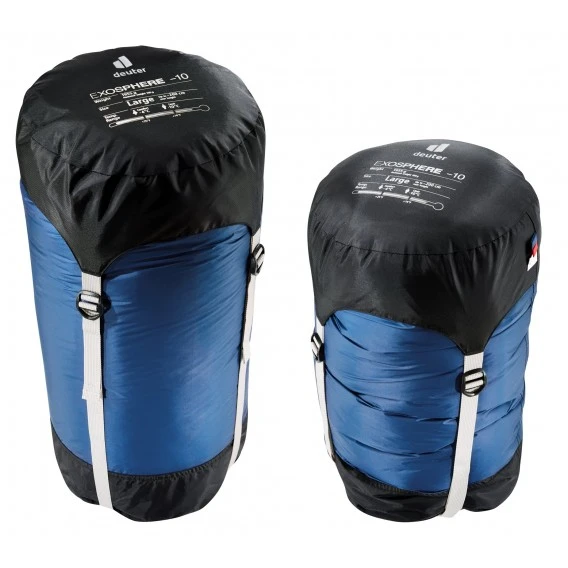 Deuter Exosphere -10° L Schlafsack Steel-fire RV Rechts 6 Deuter Exosphere -10° L Schlafsack Steel-fire RV Rechts – Bild 4