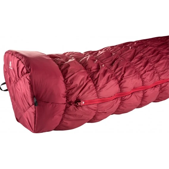 Deuter Exosphere -6° Schlafsack Cranberry-fire RV Rechts 5 Deuter Exosphere -6° Schlafsack Cranberry-fire RV Rechts – Bild 3
