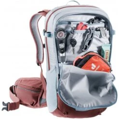 Deuter Flyt 12 SL Damen Fahrradrucksack Dusk-redwood -DEU Geschaft deuter flyt 12 sl damen fahrradrucksack dusk redwood 3