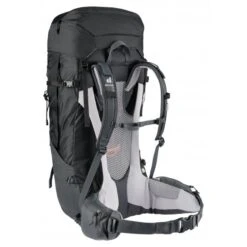 Deuter Futura Air Trek 55 + 10 SL Damen Trekkingrucksack Black-graphite -DEU Geschaft deuter futura air trek 55 10 sl damen trekkingrucksack black graphite 2