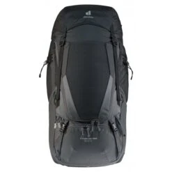 Deuter Futura Air Trek 55 + 10 SL Damen Trekkingrucksack Black-graphite -DEU Geschaft deuter futura air trek 55 10 sl damen trekkingrucksack black graphite 5