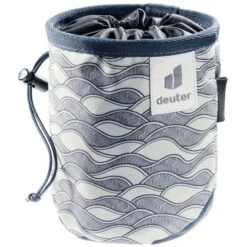 Deuter Gravity Chalk Bag I Kletterzubehör Bone Waves-marine