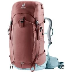 Deuter Trail Pro 34 SL Damen Trekkingrucksack Caspia-dusk -DEU Geschaft deuter trail pro 34 sl damen trekkingrucksack caspia dusk 4