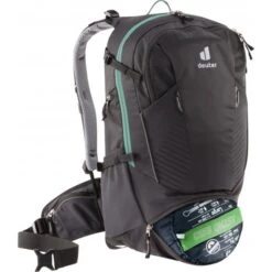 Deuter Trans Alpine 24 Fahrradrucksack Black -DEU Geschaft deuter trans alpine 24 fahrradrucksack black 3