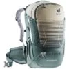 Deuter Trans Alpine Pro 26 SL Damen Fahrradrucksack Sand-teal -DEU Geschaft deuter trans alpine pro 26 sl damen fahrradrucksack sand teal