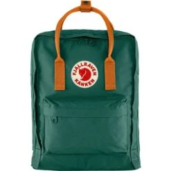 FJÄLLRÄVEN Fjällräven Kanken Freizeitrucksack Daypack Arctic Green-spicy Orange