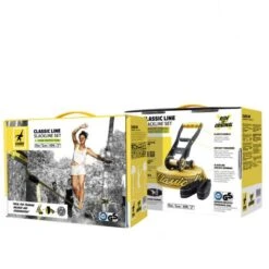 Gibbon Classic Line 15m Slackline Set Mit Baumschutz -DEU Geschaft gibbon classic line 15m slackline set mit baumschutz 3