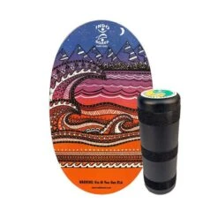 Indoboard Original Pyramids Balancetrainer Inkl. Rolle
