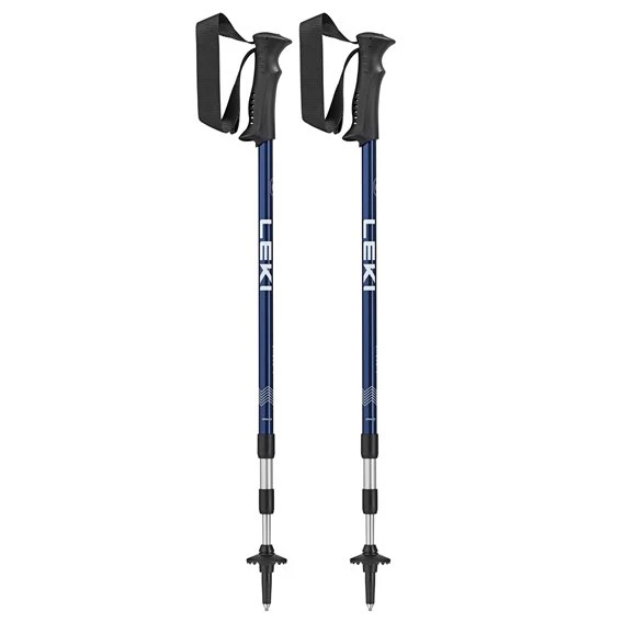Leki Eagle Trekkingstöcke Wanderstöcke Metallic Dark Blue-white 4 Leki Eagle Trekkingstöcke Wanderstöcke Metallic Dark Blue-white – Bild 2