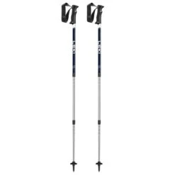 Leki Eagle Trekkingstöcke Wanderstöcke Metallic Dark Blue-white