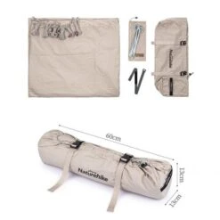 Naturehike Please Square Canopy Sonnensegel Tarp -DEU Geschaft naturehike please square canopy sonnensegel tarp 2