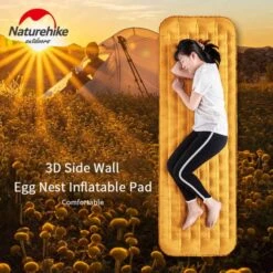 Naturehike Side Wall Luftmatratze Campingmatte Gelb -DEU Geschaft naturehike side wall luftmatratze campingmatte gelb 2