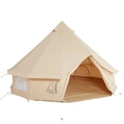 Nordisk Asgard 12.6 Basic Cotton Tent Baumwoll Gruppenzelt Tipi Für 1-6 Personen