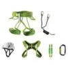 Ocun Via Ferrata Twist + Chest Pail Set Klettersteig Set Green -DEU Geschaft ocun via ferrata twist chest pail set klettersteig set green