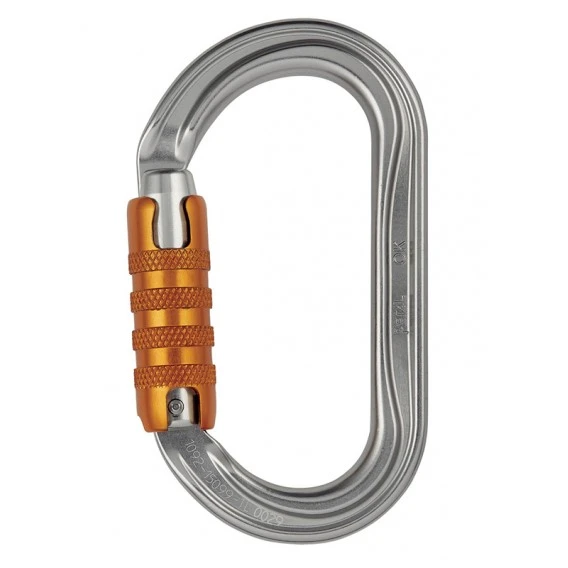 Petzl OK Ovaler Karabiner Für Seilrollen Und Seilklemmen Mit Triact-Lock 3 Petzl OK Ovaler Karabiner Für Seilrollen Und Seilklemmen Mit Triact-Lock